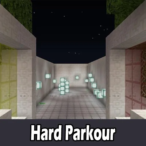 Hard Parkour Map for Minecraft PE