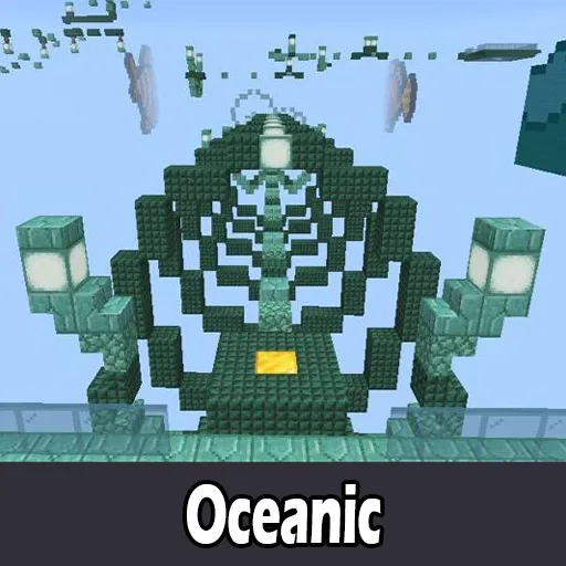 Oceanic Parkour Map for Minecraft PE