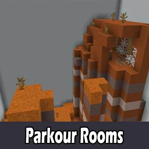 Parkour Rooms Map for Minecraft PE