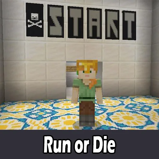 Run or Die Map for Minecraft PE